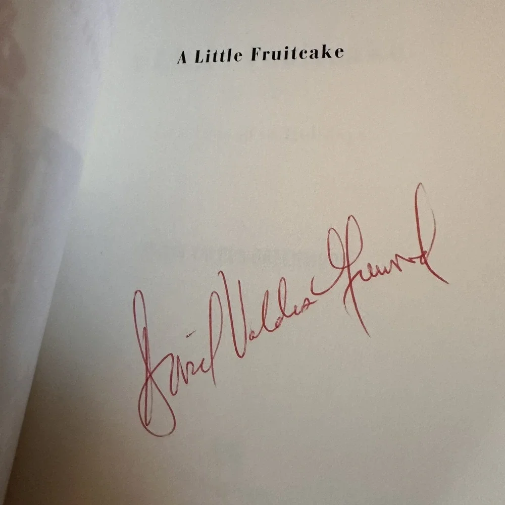 A Little Fruitcake A Childhood in Holidays David V Greenwood Advance Copy SIGNED